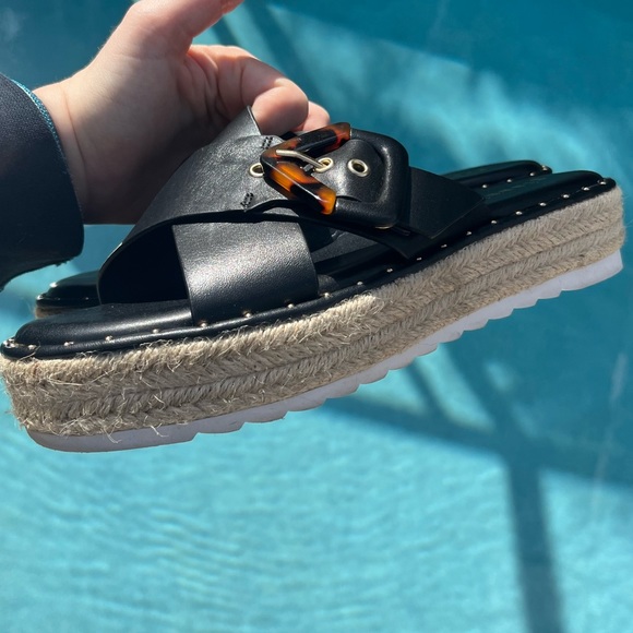 Gianni Bini Crossover Espadrille Slides | 9.5 - Picture 11 of 15